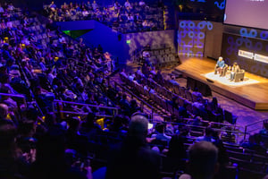 Conference general session room 