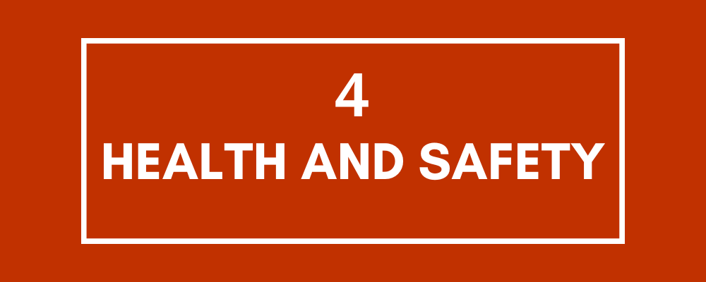 Challenge #4: Health and Safety
