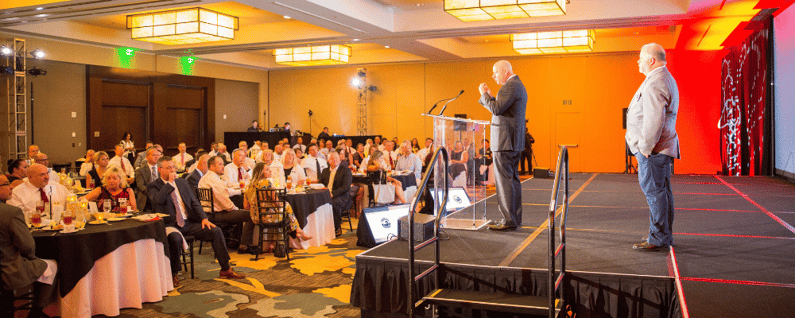 large group conference session