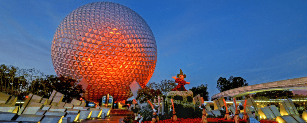 epcot globe in orlando