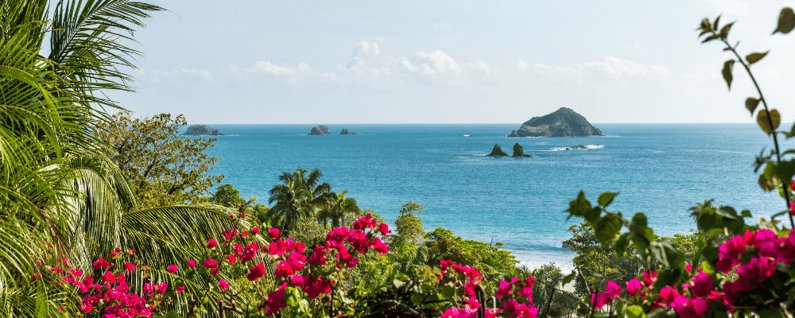 Coastal view in Costa Rica