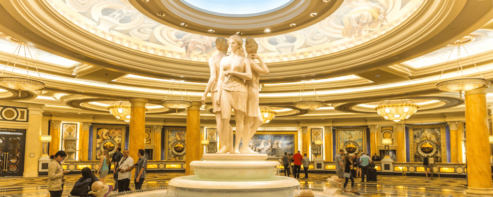 Caesars palace hotel and conference center in las vegas, nevada