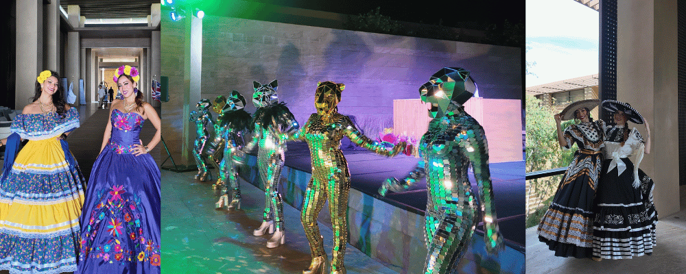 mexican entertainment at a cabo sales kickoff event