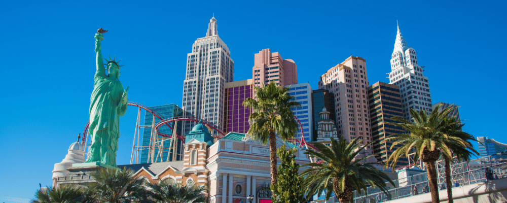 las vegas city skyline