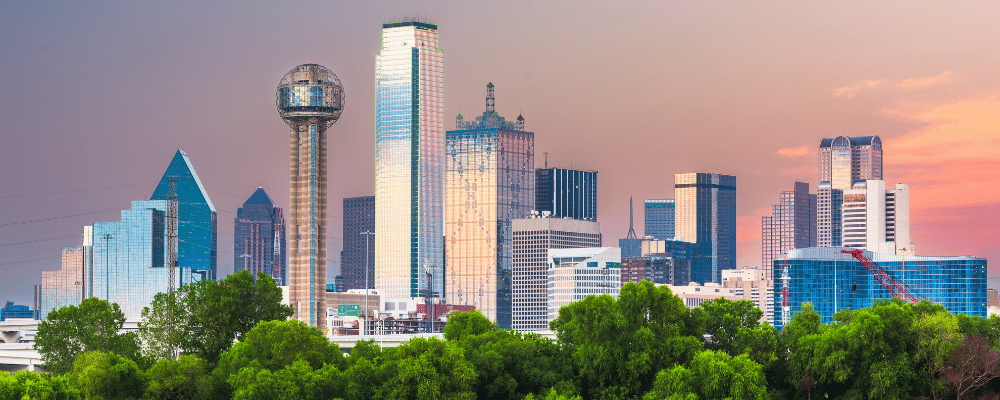 dallas city skyline