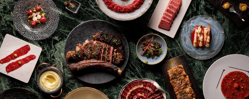 meat plates at the Bazaar Meats at Sahara at the Restaurants in Las Vegas