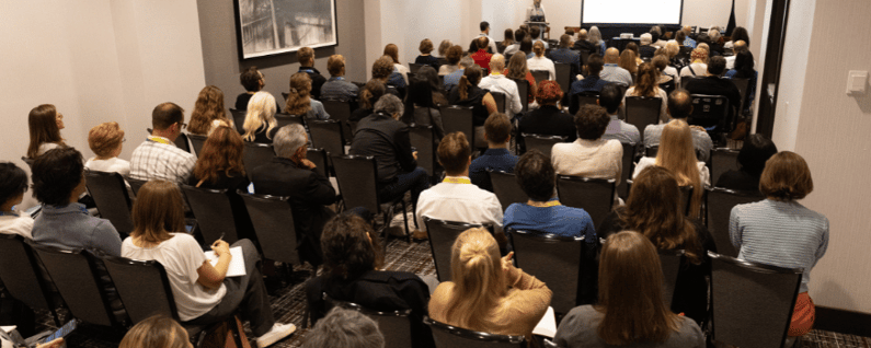 a filled breakout session