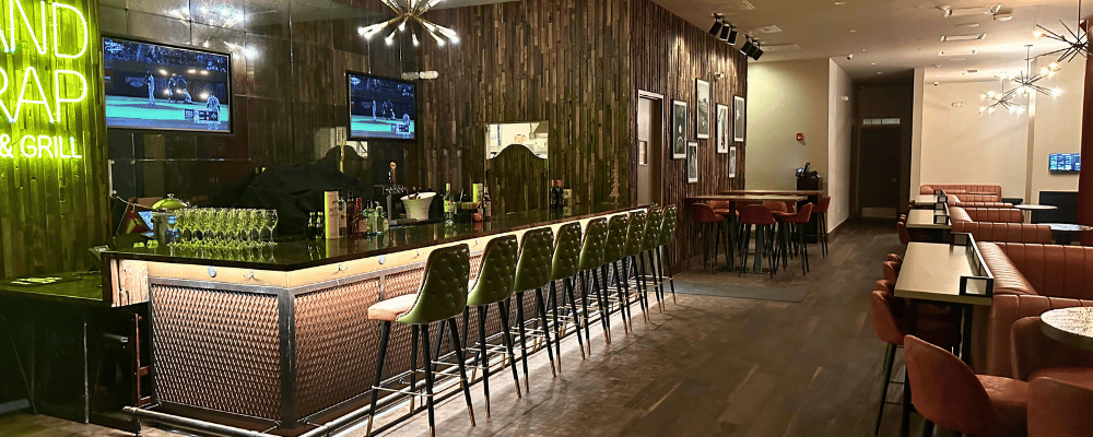 sports bar at a puerto rico hotel