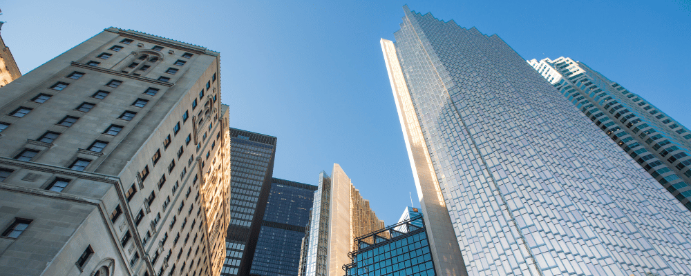 view of toronto canada city center