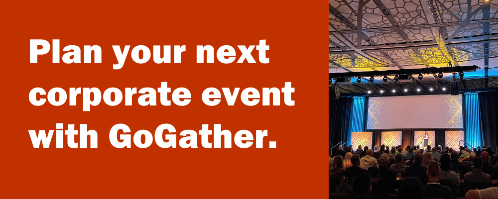 plan your next corporate event with GoGather