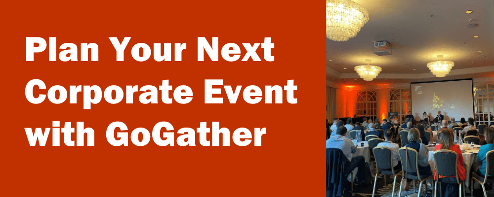 plan your next corporate event with GoGather