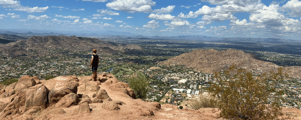 view of mountains in Scottsdale, Arizona