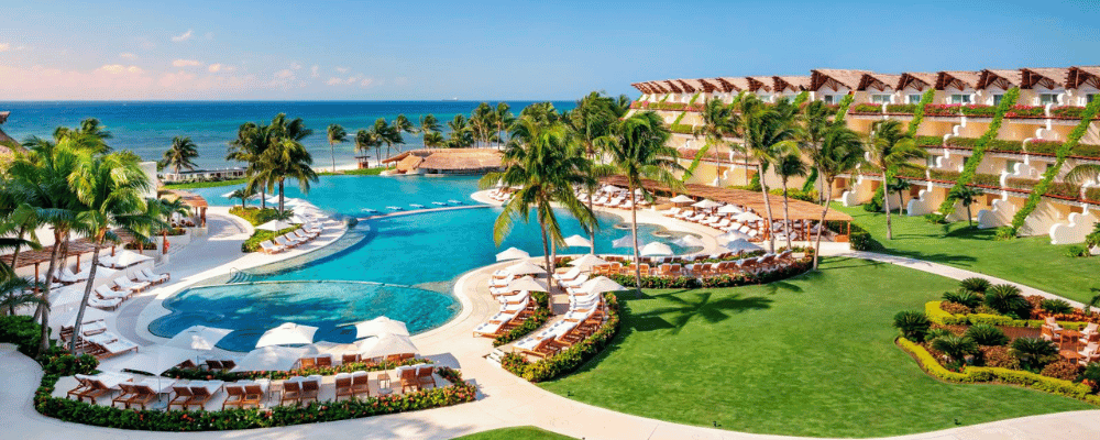 grand velas riviera maya resort pool and hotel rooms