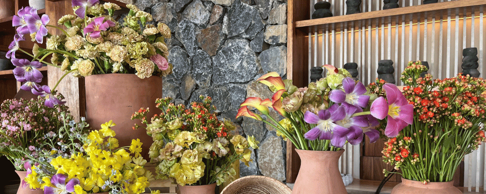 event flowers at the Four Seasons Resort Tamarindo