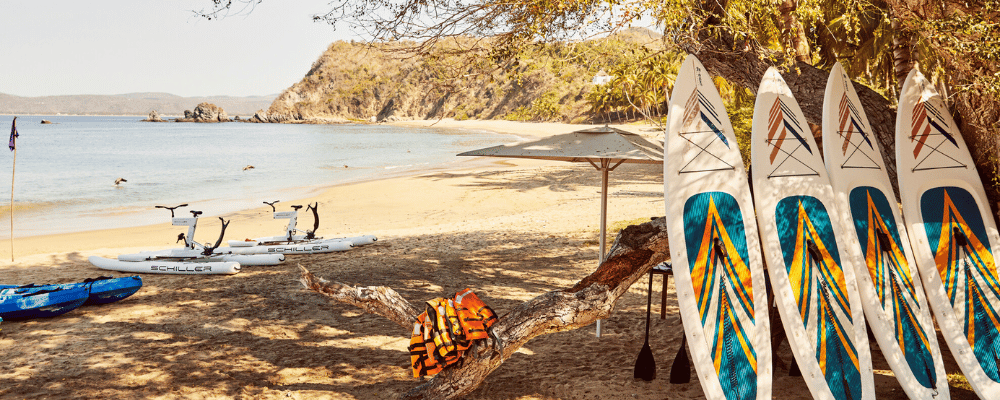 activities at the beach at the Four Seasons Resort Tamarindo