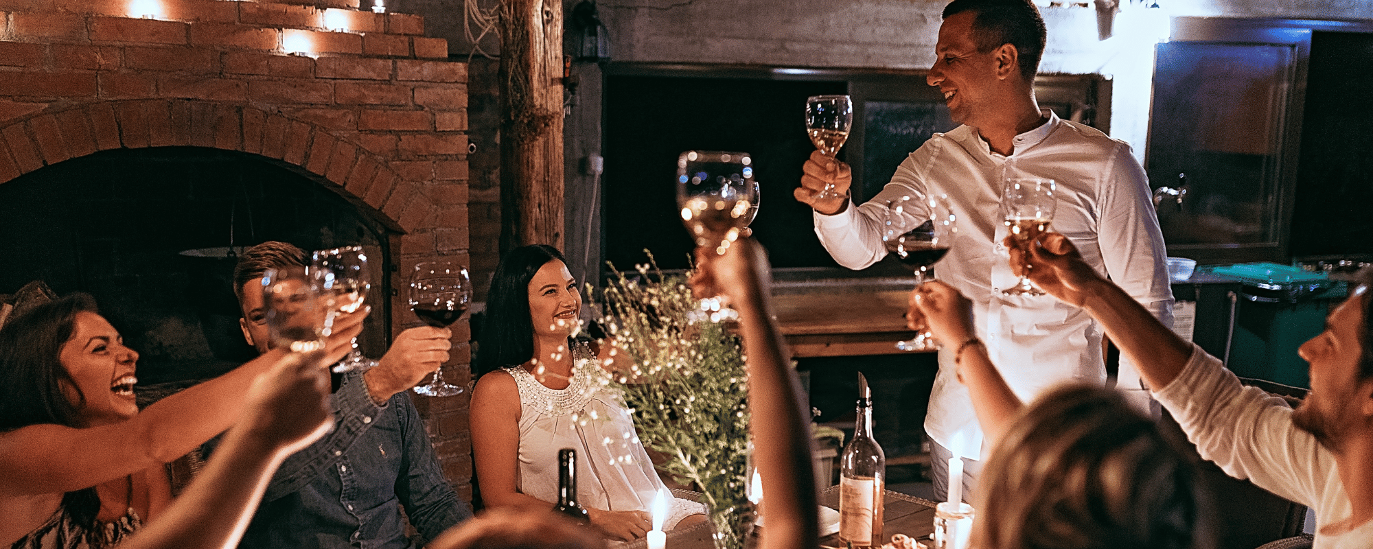 group of people enjoying wine during incentive travel program