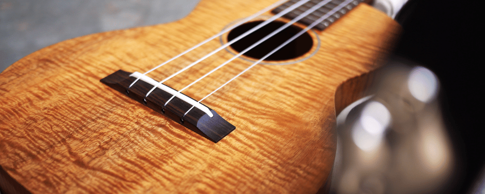 guitar featuring koa wood as a gift in Maui, Hawaii