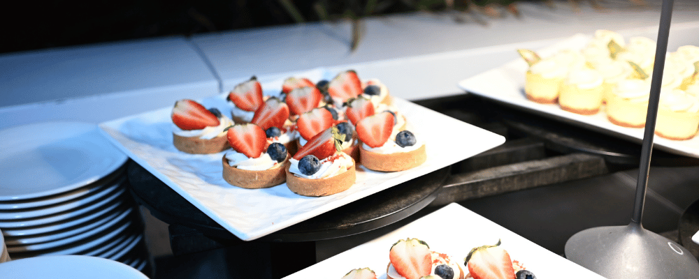 conference dessert table