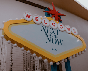 next start now signage 