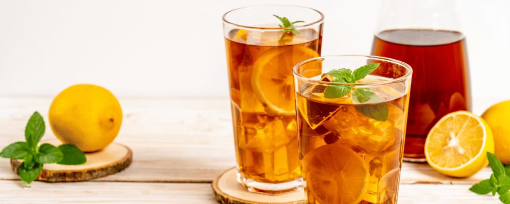 Iced herbal teas for your event