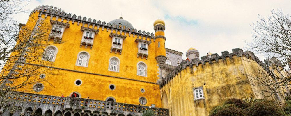 pena palace in portugal