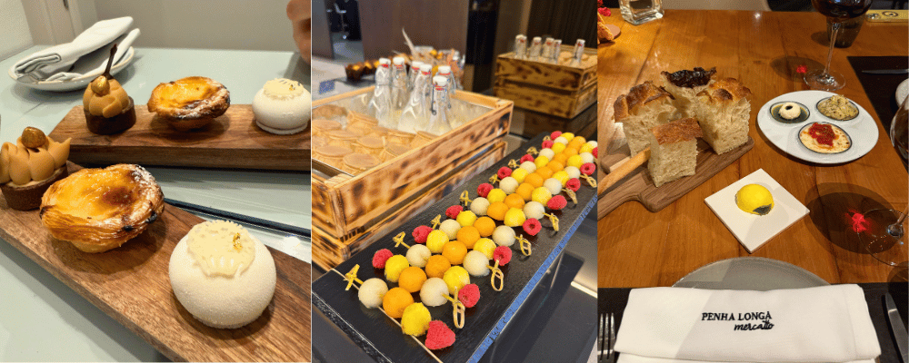 event F&B during a leadership meeting in portugal