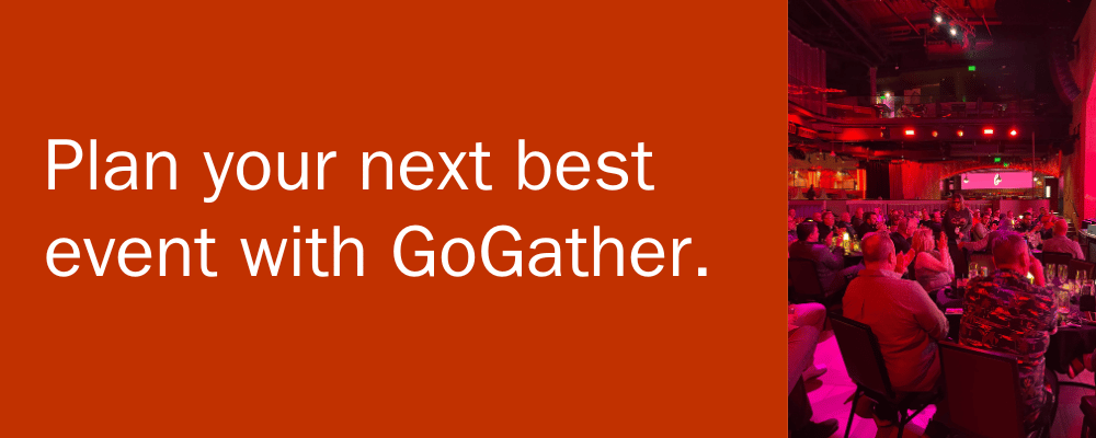 Plan your next corporate event with GoGather