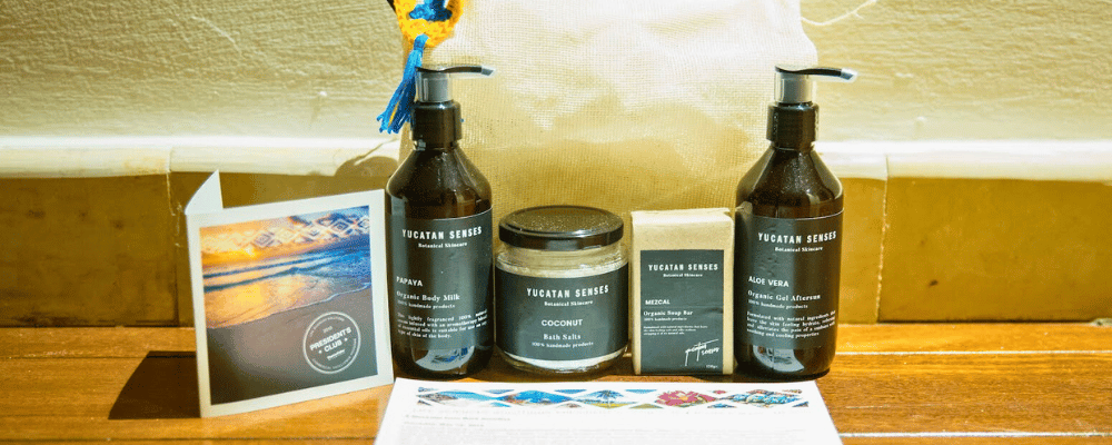 Wellness and self-care gifts. during an room drop incentive trip