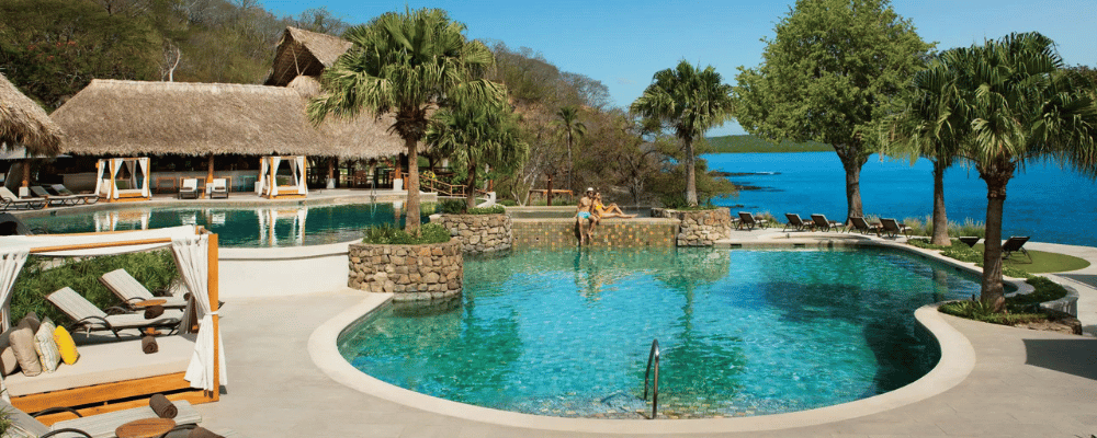 pool in secrets papagayo an all inclusive resort 