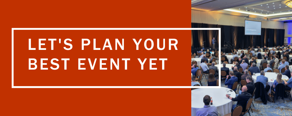 Let's plan your best event yet
