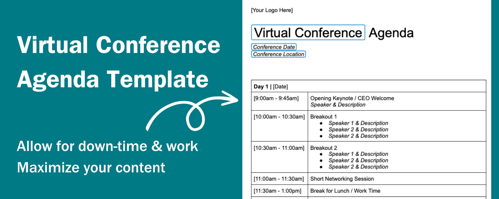 virtual-conference-agenda-template